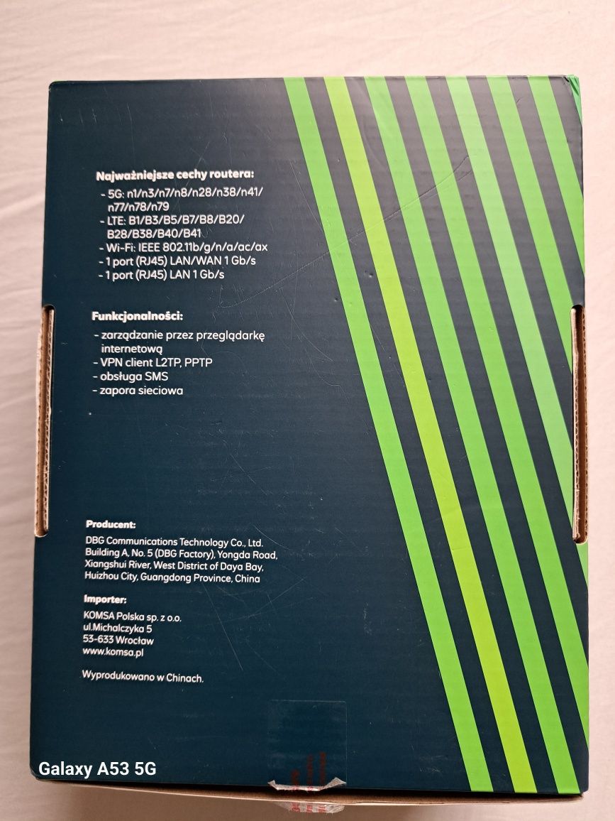 Router 5G CPE 3 SpeedBox