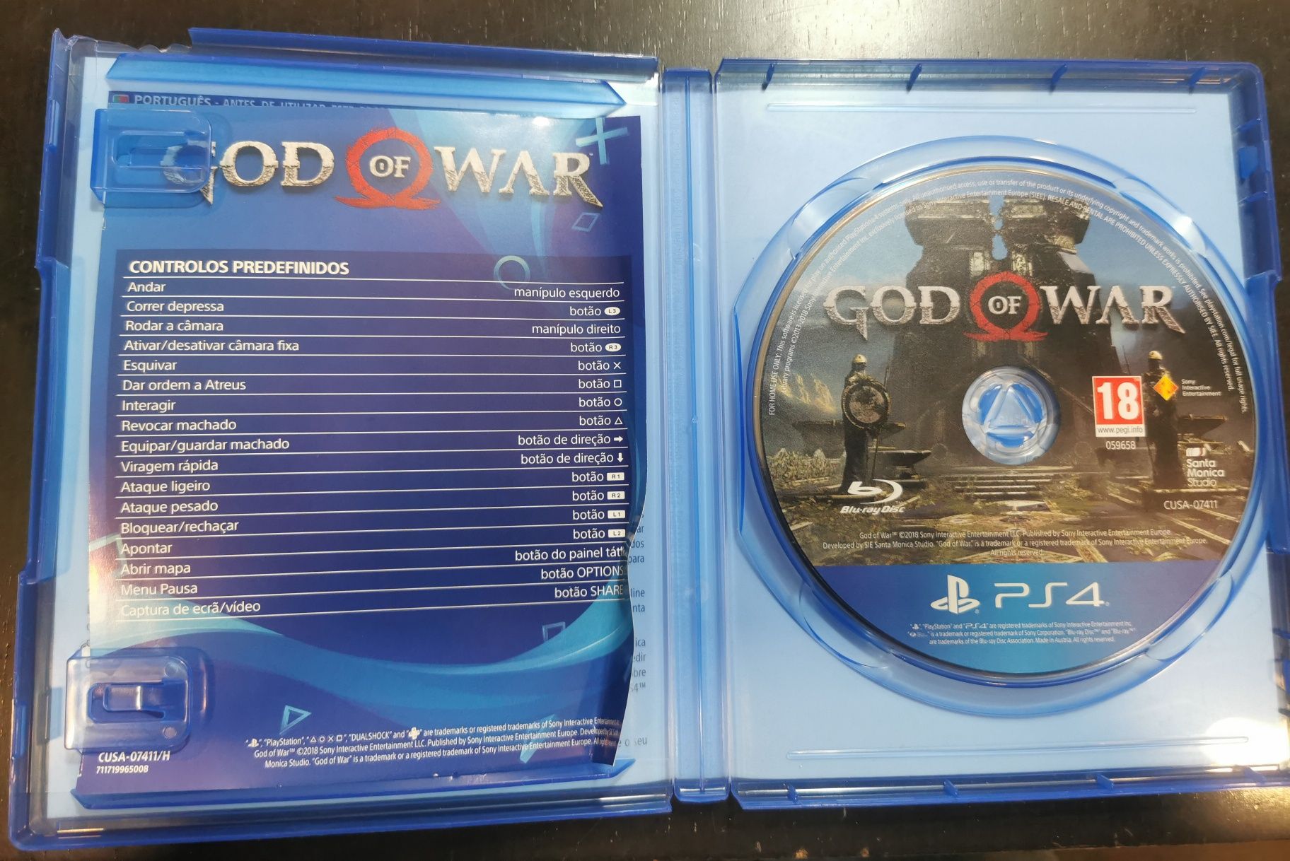 Jogo God of War PS4