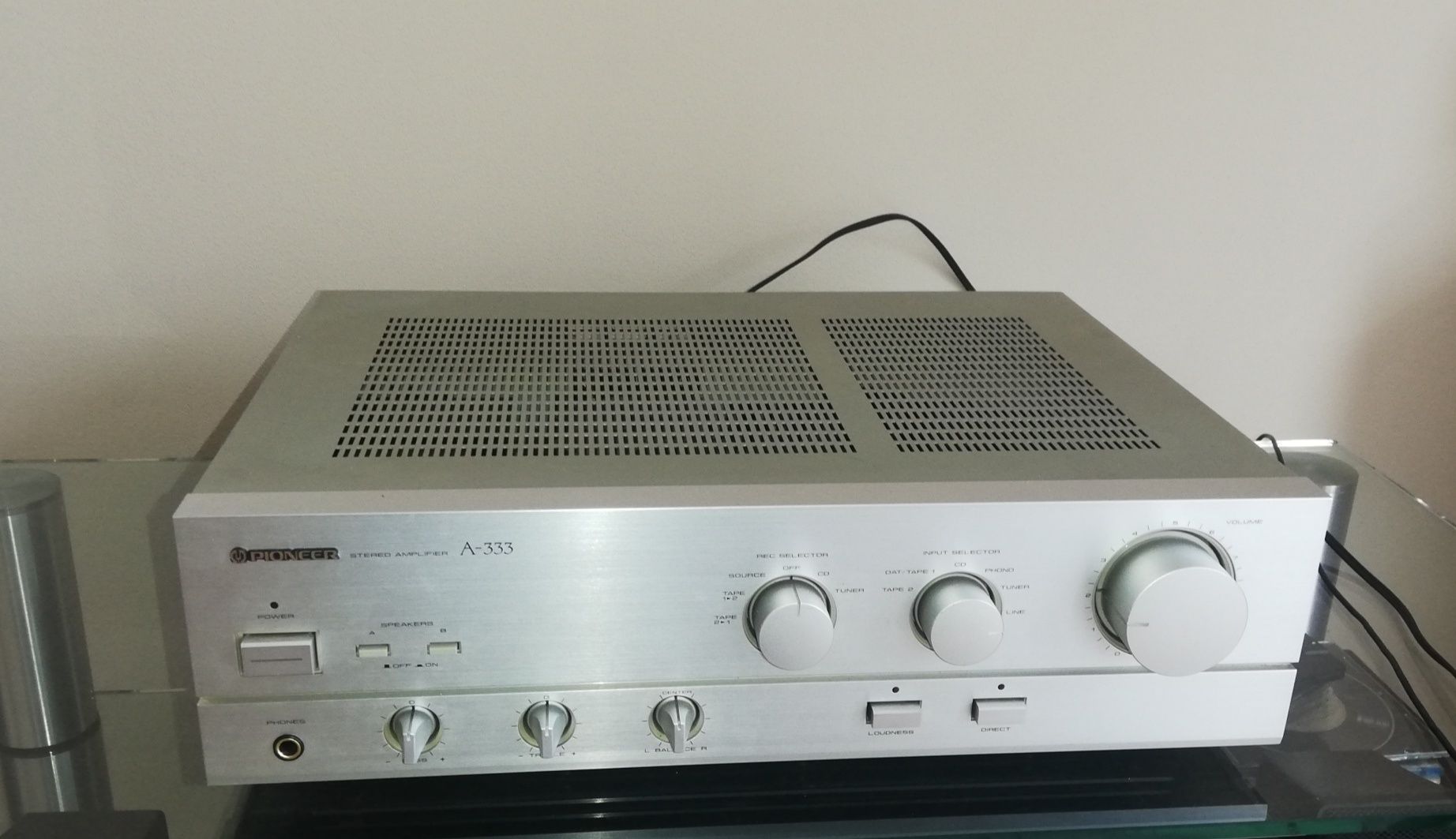 Pioneer A-333 Japończyk 410Watt poboru wzmacniacz