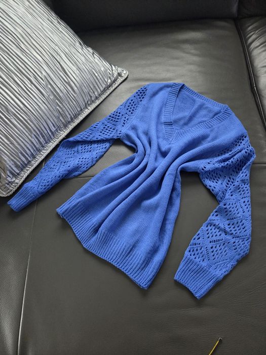 Nowy sweter damski chabrowy