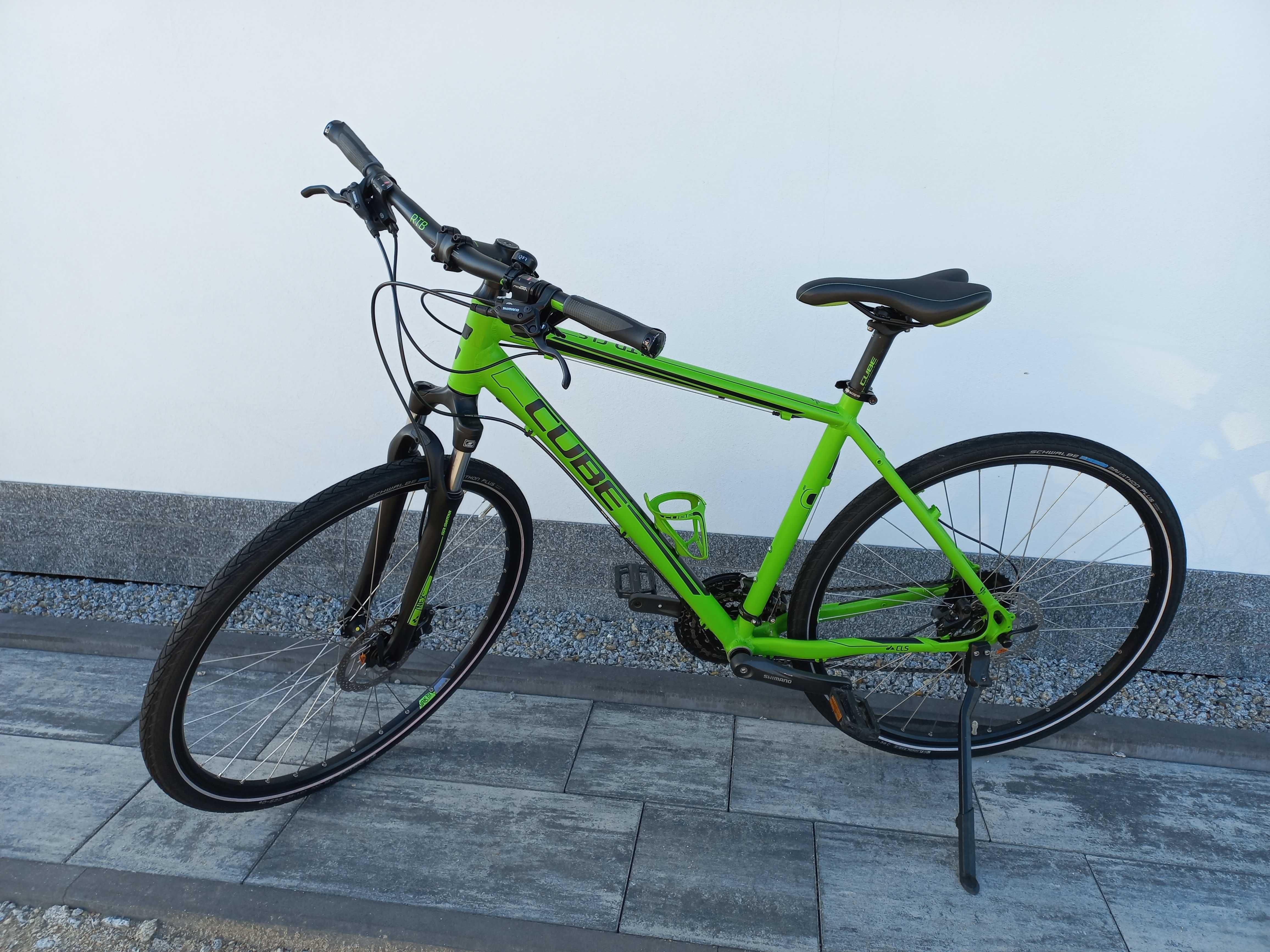 Crossowy * CUBE LTD CLS * Shimano Acera * hydraulika * amor z blokadą