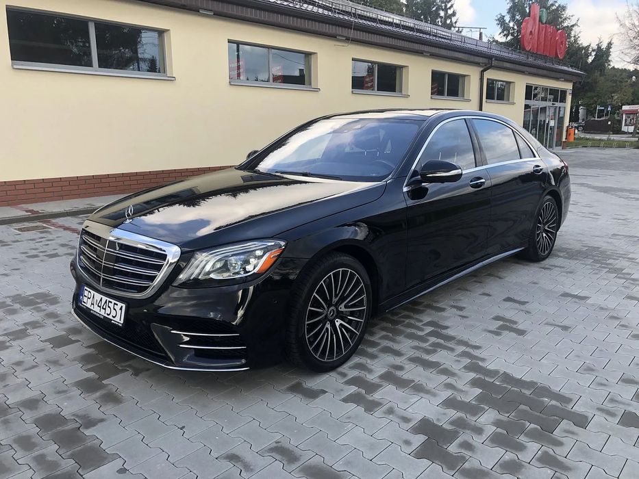 Mercedes-Benz Klasa S 4Matic 4.0b 469KM S560 LONG LED Digital Soft-Close Head-UP BURMESTER