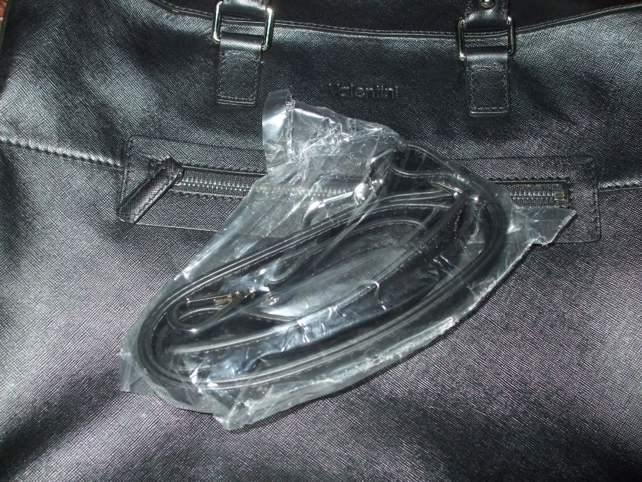 -20% VALENTINI Coraggio teczka na laptopa skóra saffiano nowa sklep900