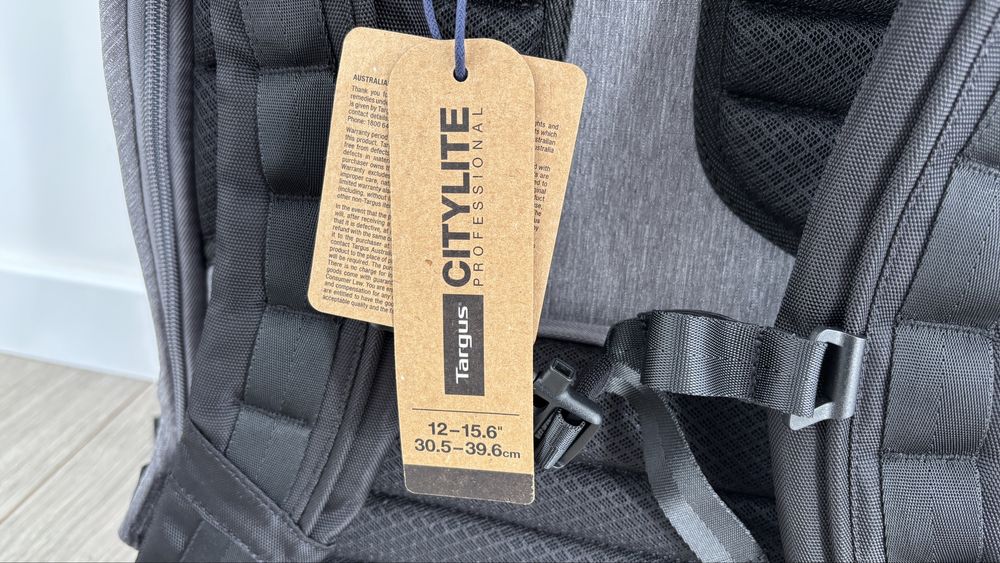 Mochila de Portátil TARGUS CityLite Pro Secure NOVA Cinzenta