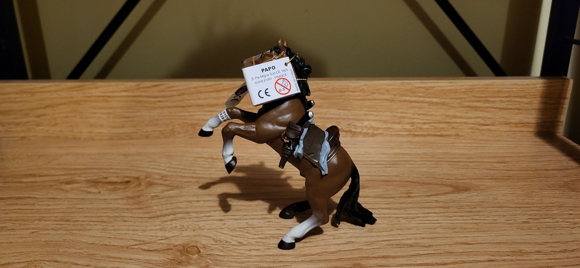 Papo koń muszkieterów figurka model z 2001 r.