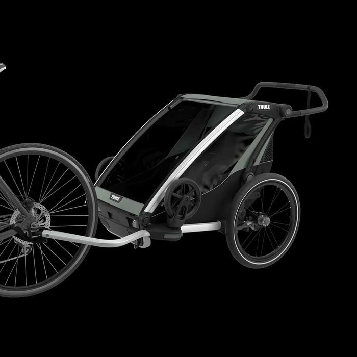 Aluguer Carrinho Criança Corrida Passeio Bicicleta Thule