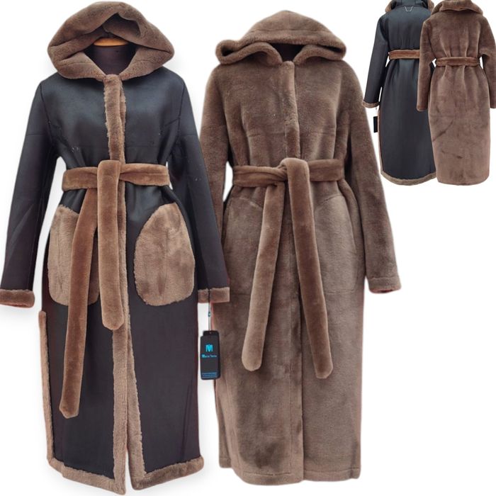 Двухсторонняя шуба 46-48