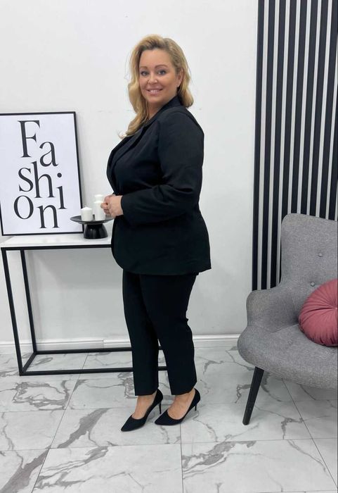 komplet czarny klasyczny