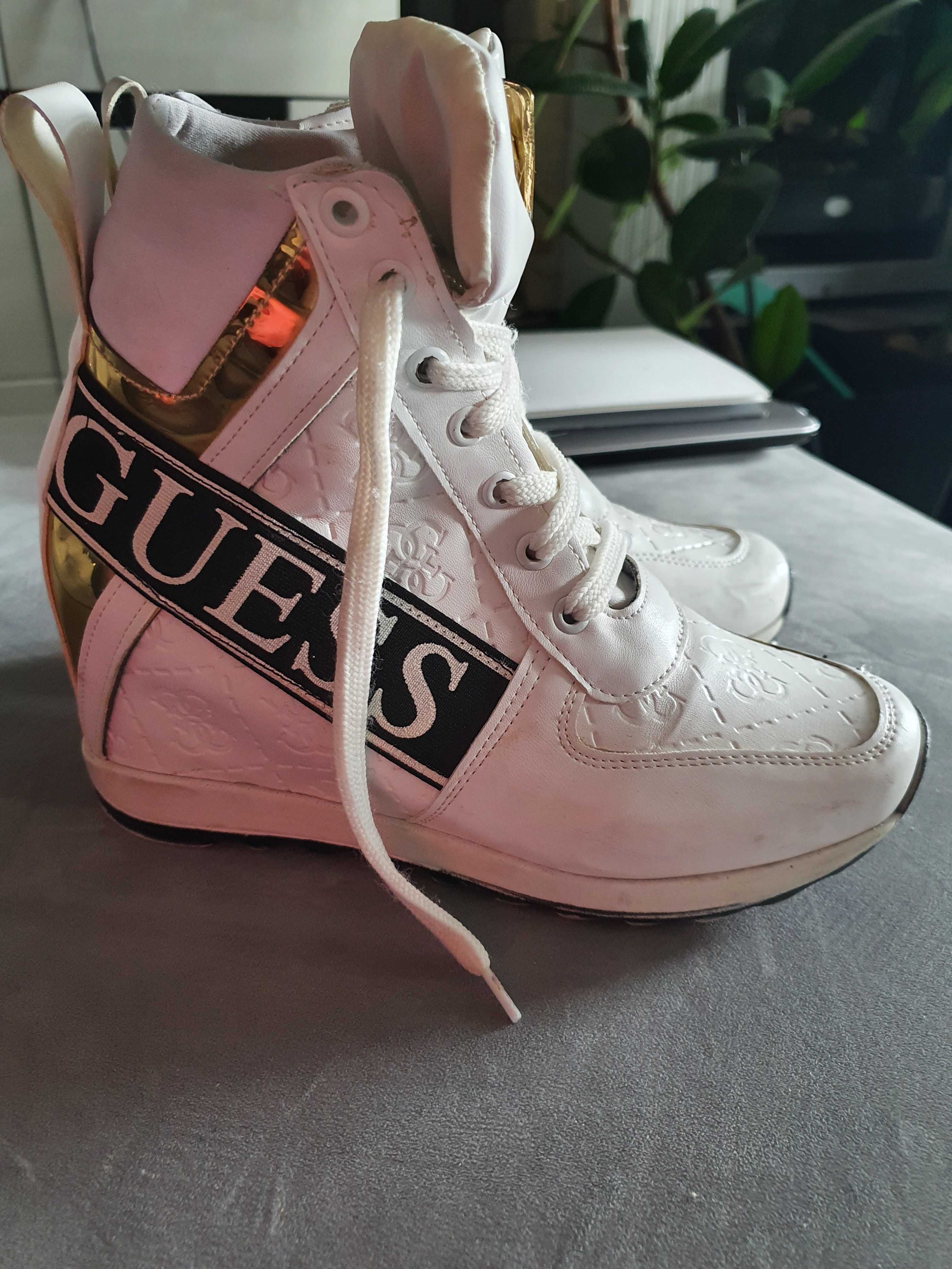 Guess botki damskie wysokie 39