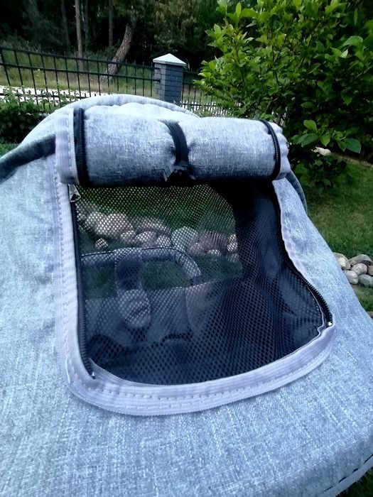 Elegancki wózek spacerowy sportowy EcoLen DUŻE KOŁA