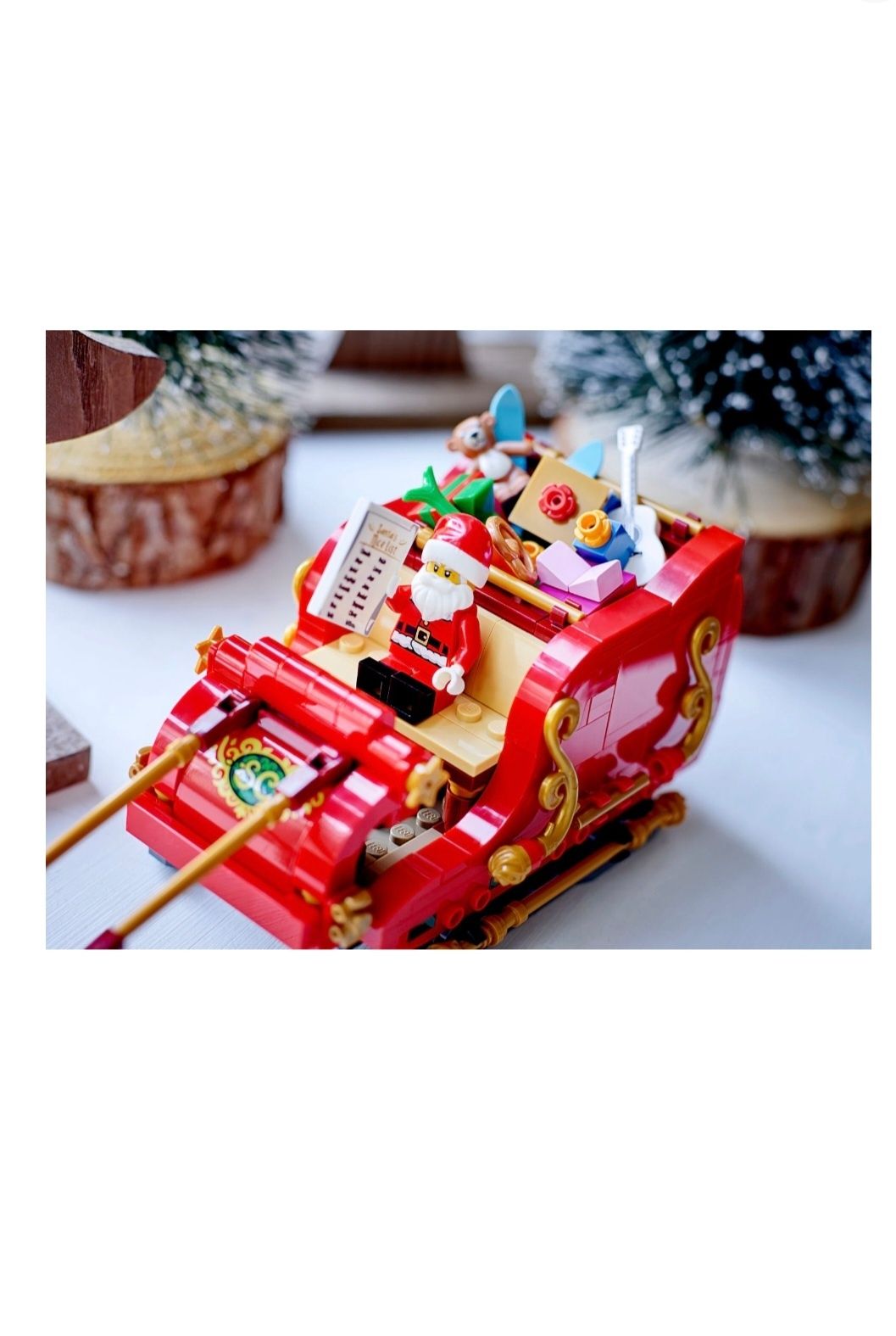 Trenó Do Pai Natal Set Lego Novo Exclusivo