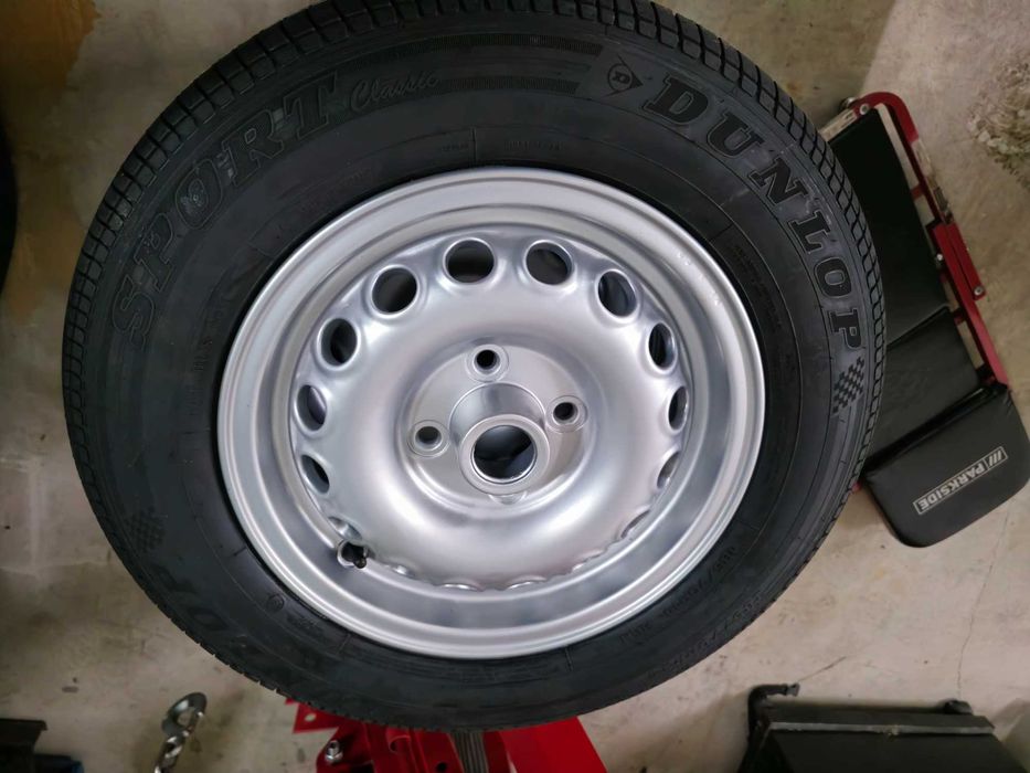 5 Jantes Originais GTA Campagnolo 14x6 Magnésio com pneus
