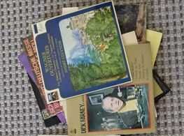 Conjunto de discos de vinil, música clássica