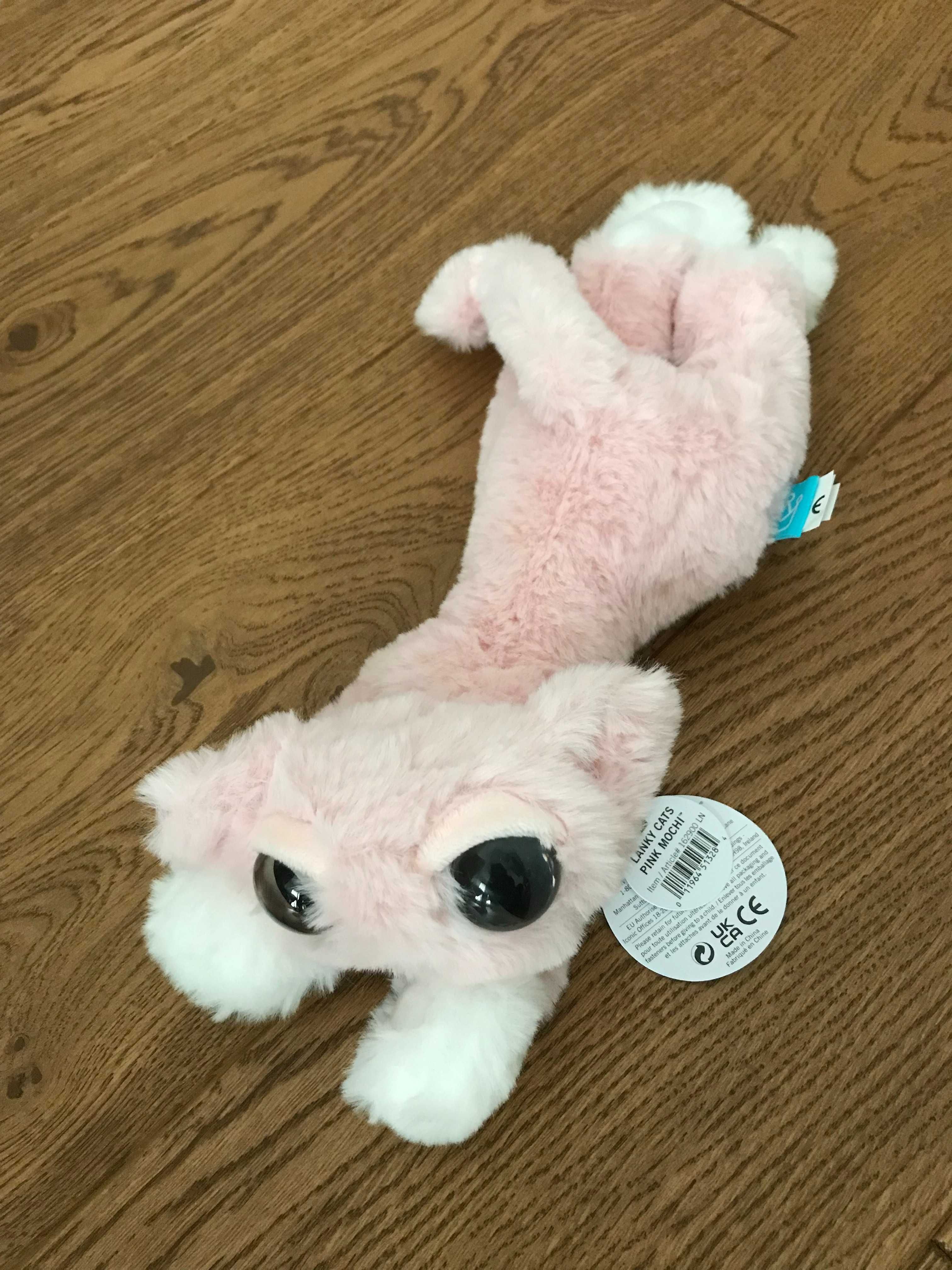Manhattan Toy, maskotka, Lanky Cats, różowy kot