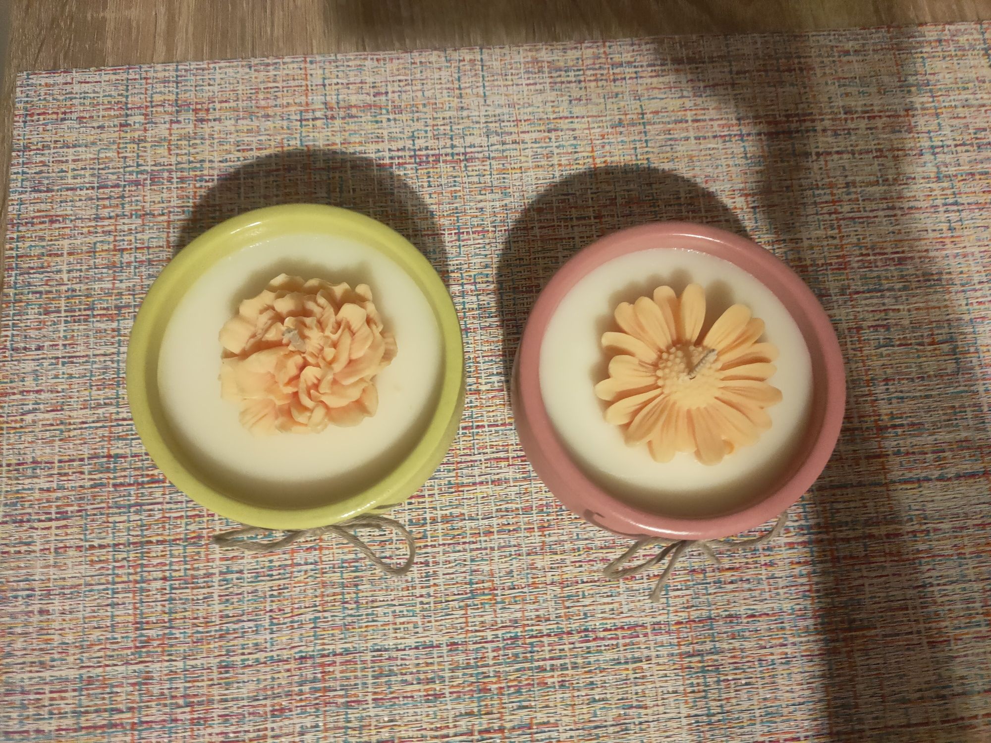 Świeczka sojowa ręcznie robiona