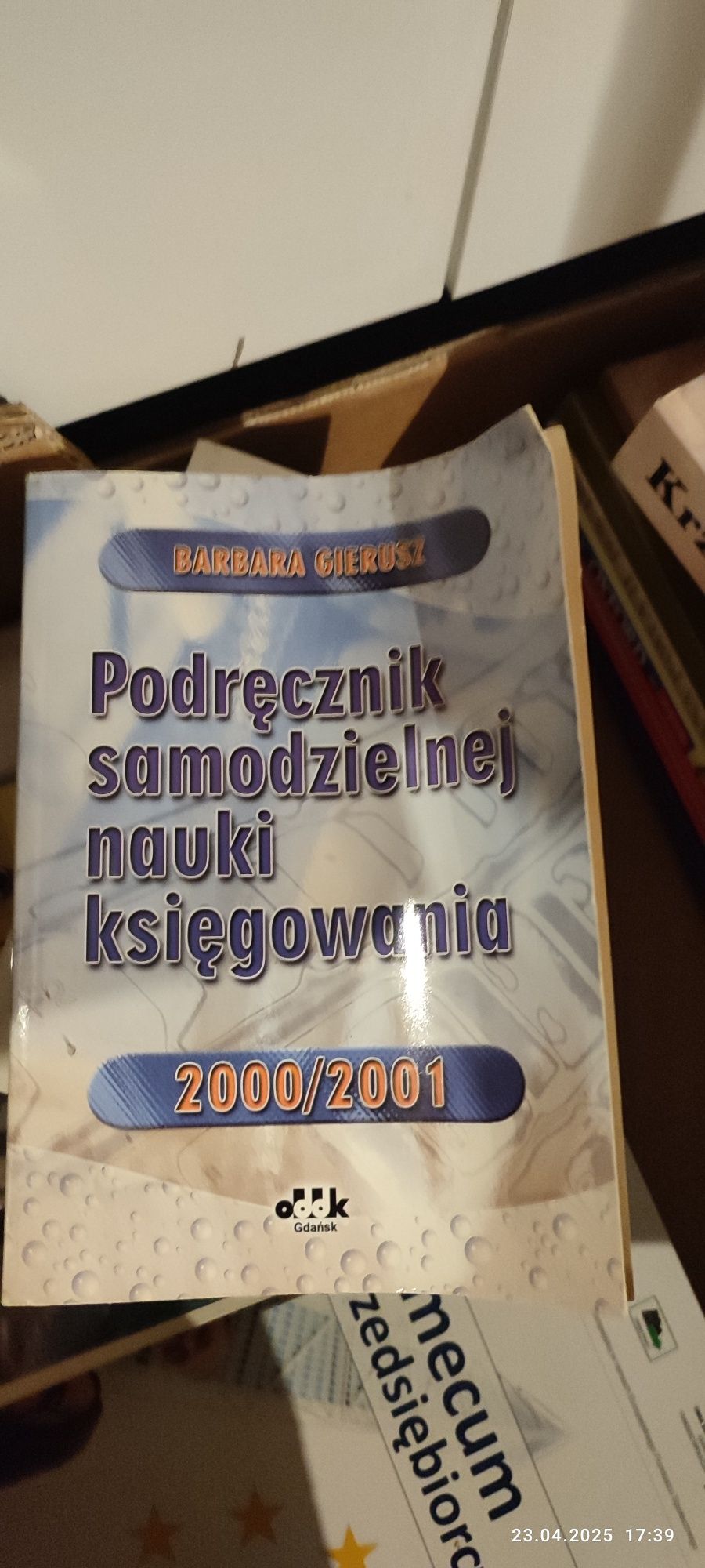 Podręcznik samodzielnej nauki księgowania gierusz