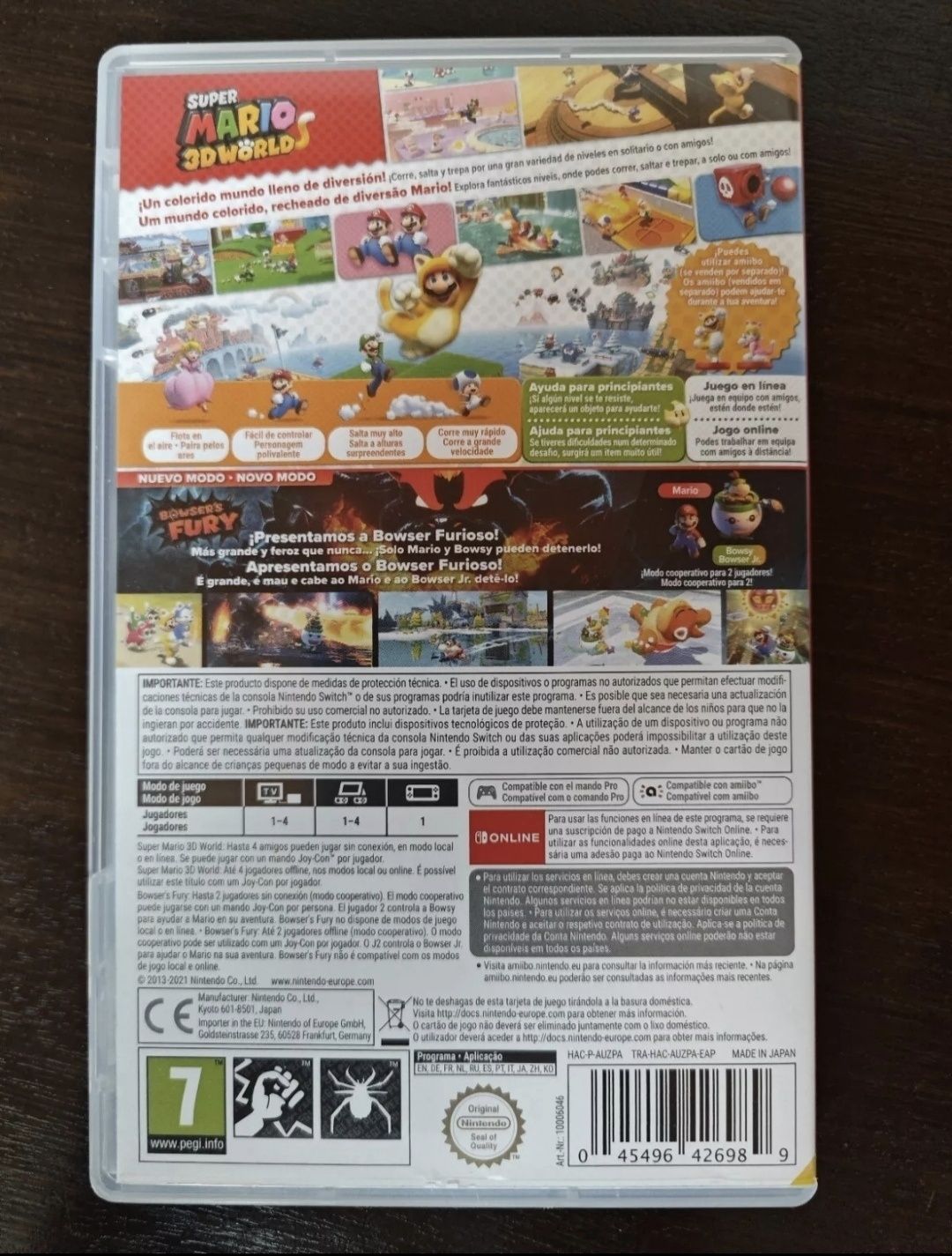 Super Mario 3D World + Bowser's Fury - Jogo para Nintendo Switch (Usad