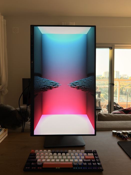 Monitor 4k N27p Lenovo - 3 meses de uso