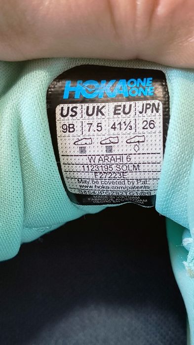 Кросівки Hoka Arahi 6 UK 7.5 EU 41 1/3