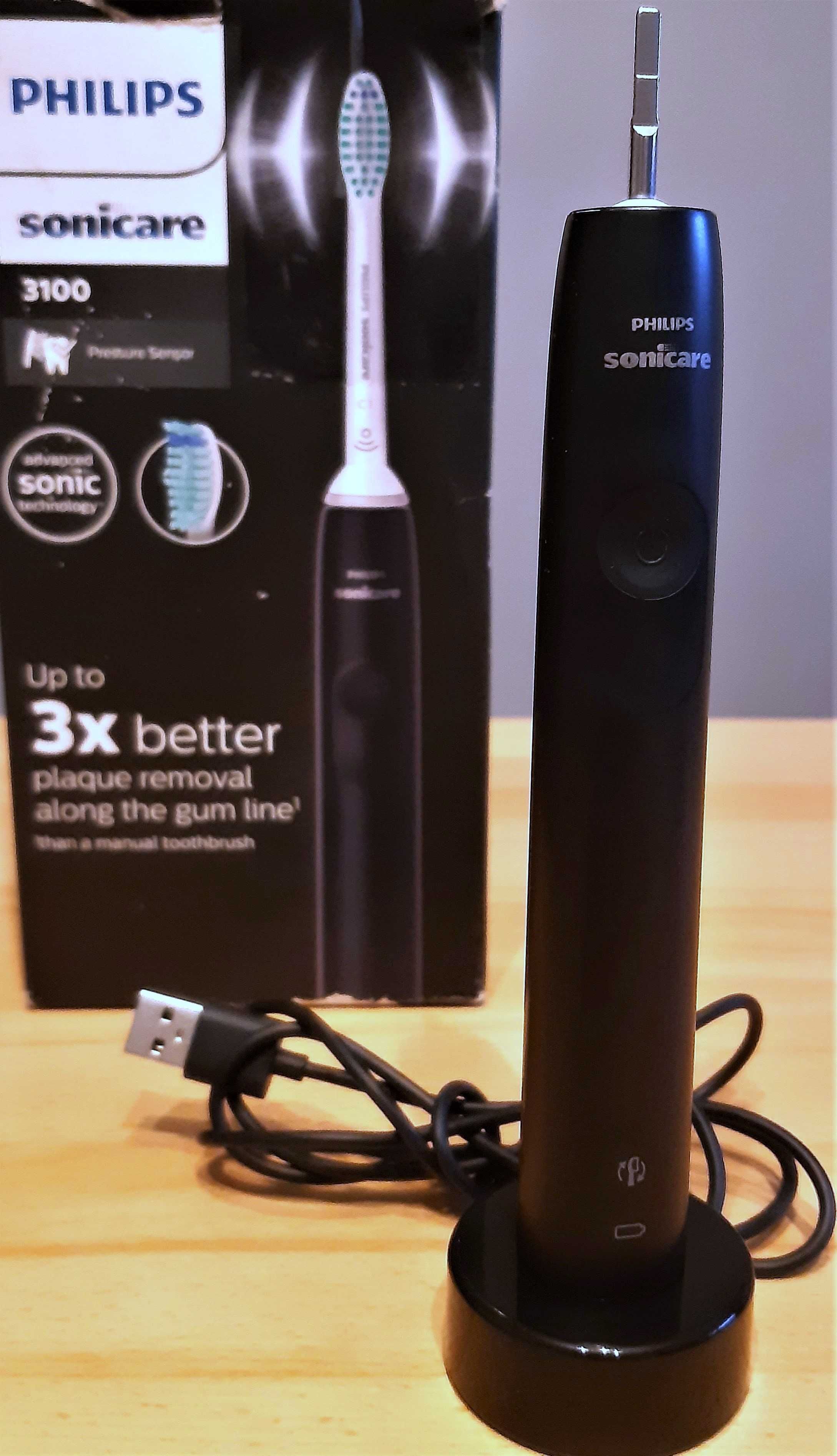 PHILIPS Sonicare 3100 - Szczoteczka Soniczna HX367BK