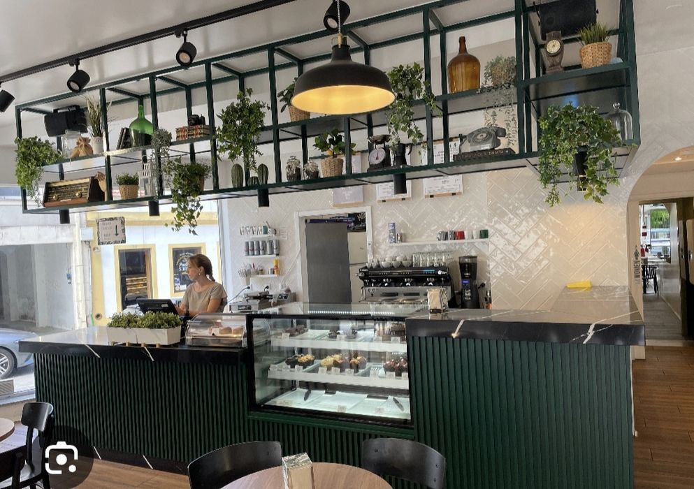 Renovação cafés ou confeitarias