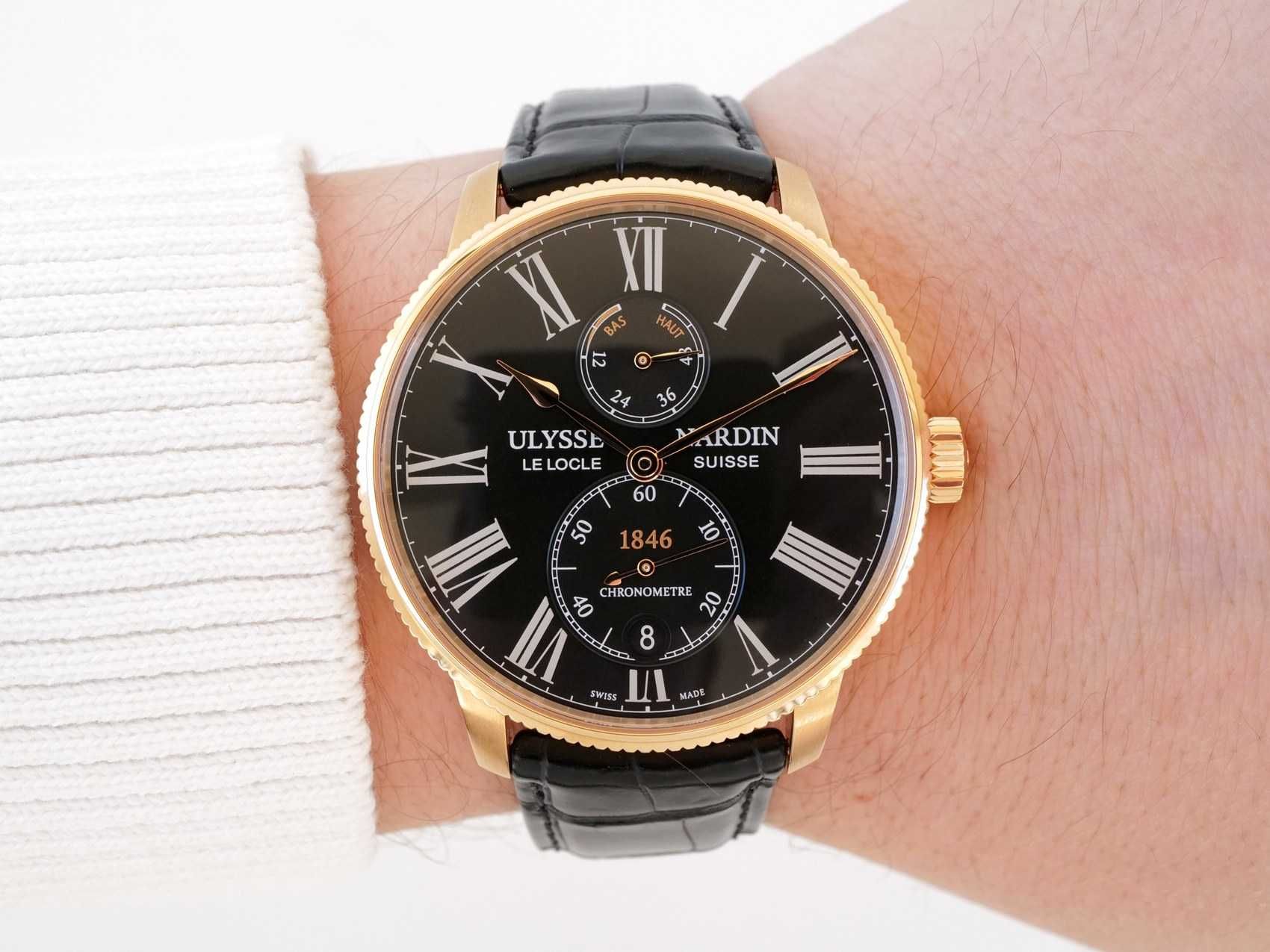 Ulysse Nardin Marine Torpilleur 18K Rose Gold 42mm