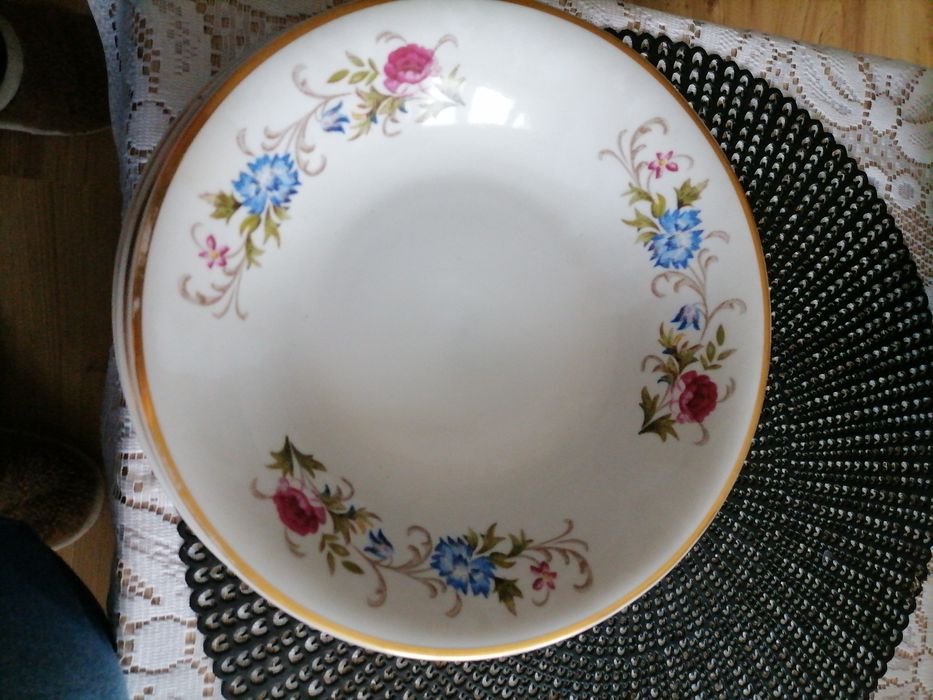 Talerz głęboki 6szt-Porcelana Lubliana sygnowane