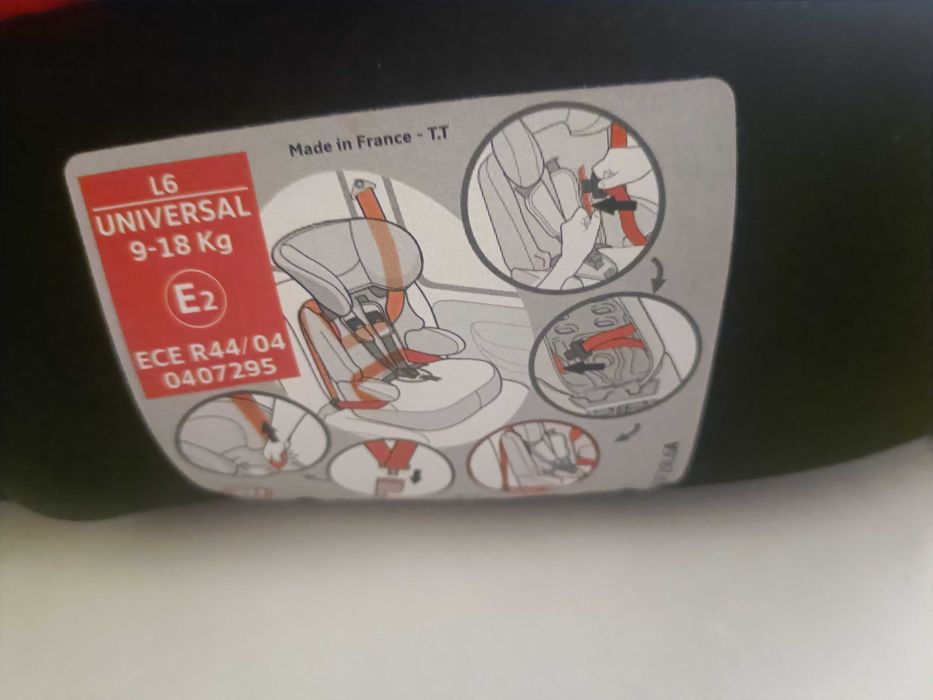 Cadeira auto de bebê