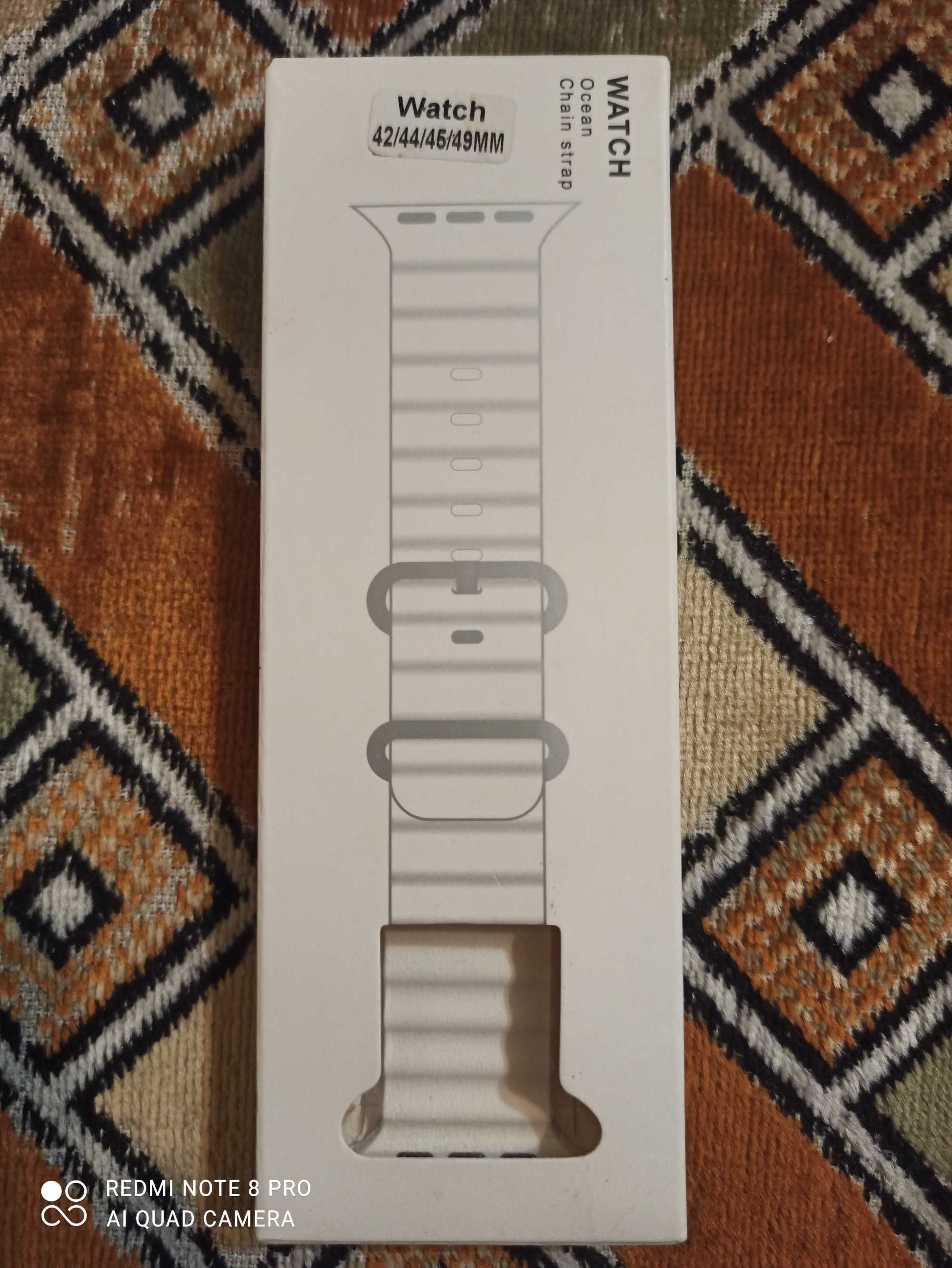 Ремінець для Apple Watch та годинника Smart Watch X8 Ultra (аналог)