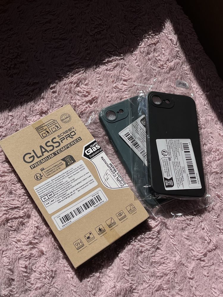 iPhone 16E etui i szkło ( zestaw )