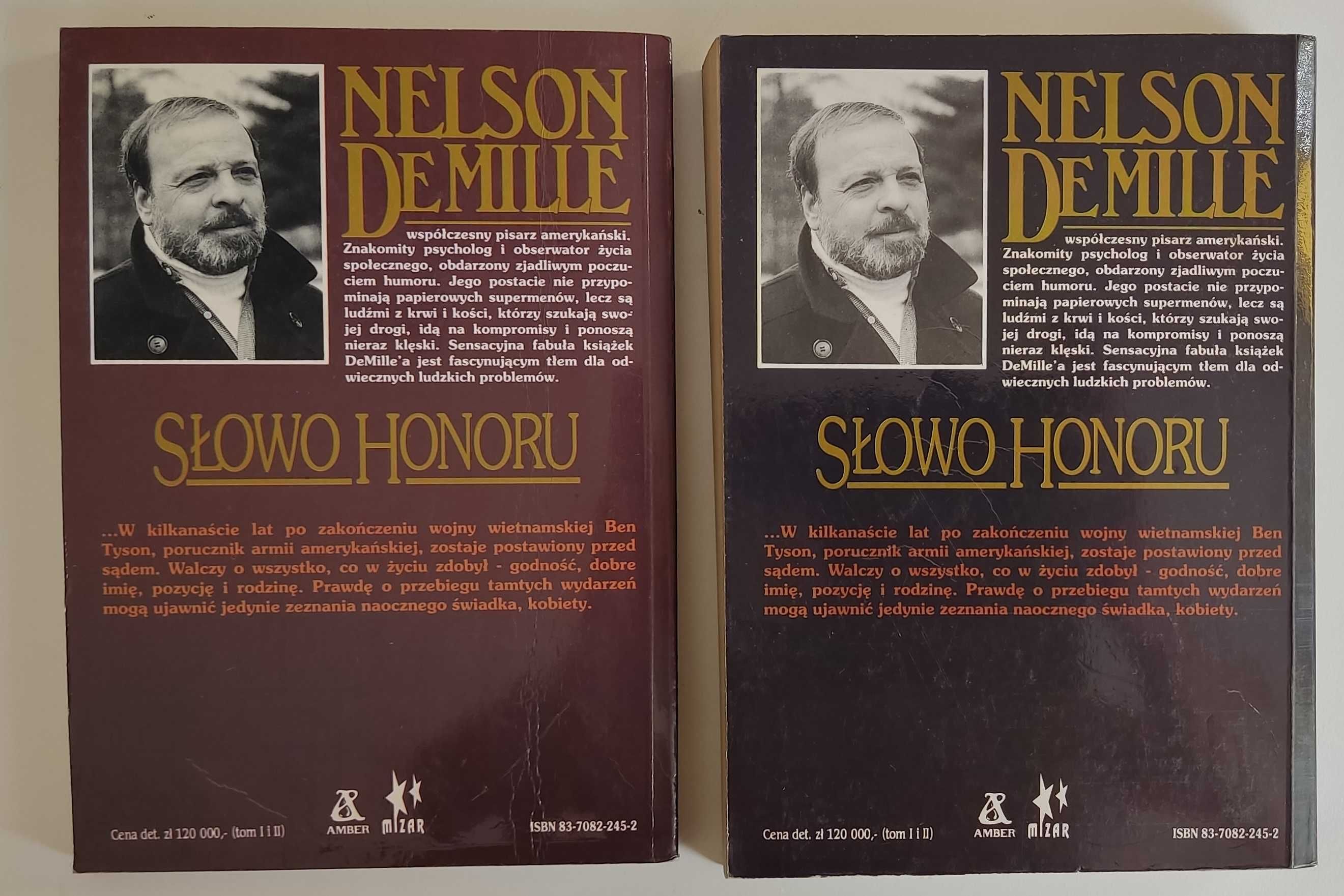 Słowo honoru Nelson DeMille