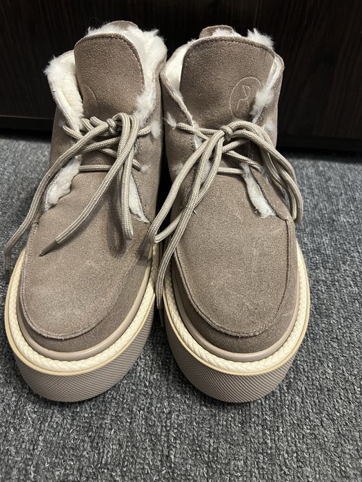 Ботинки женские зиммие натуральный замш