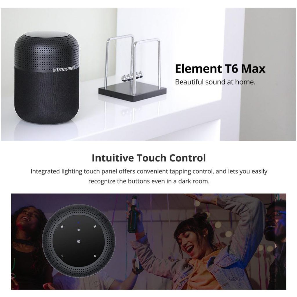 Колонка Tronsmart T6 Max беспроводная акустика саундбар ТВ Harman jbl