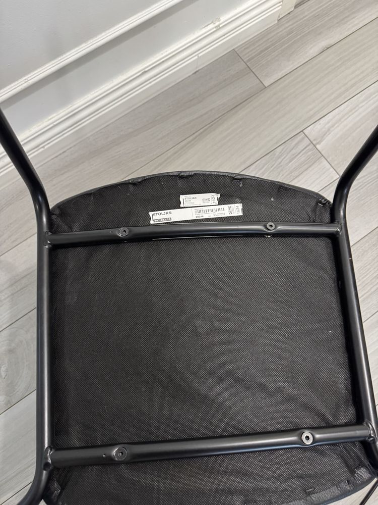 IKEA Stoljan czarne krzesło biurowe niedostępne w sklepach