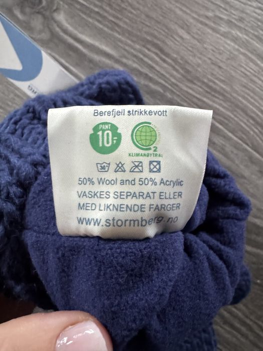 Nowe rękawiczki wełniane Stormberg L mitenki