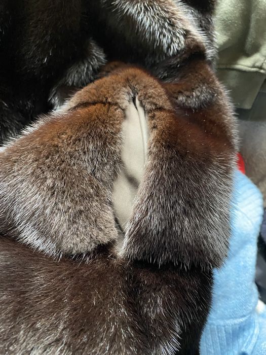 Норковая шуба цельная норка соболь куница