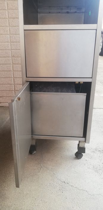 Bancada de apoio em inox
