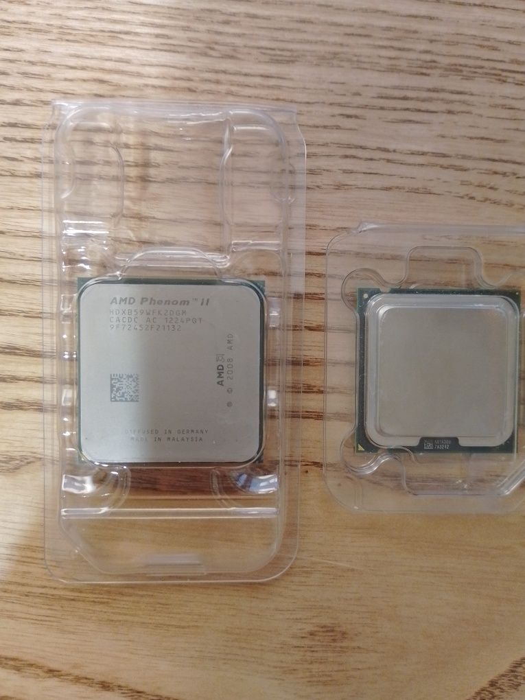 Процесор AMD Phenom II X2 B59 и Intel Celeron Е3400
