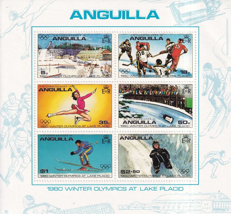 Anguilla 1980 cena 3,80 zł kat.1,75€ - sport