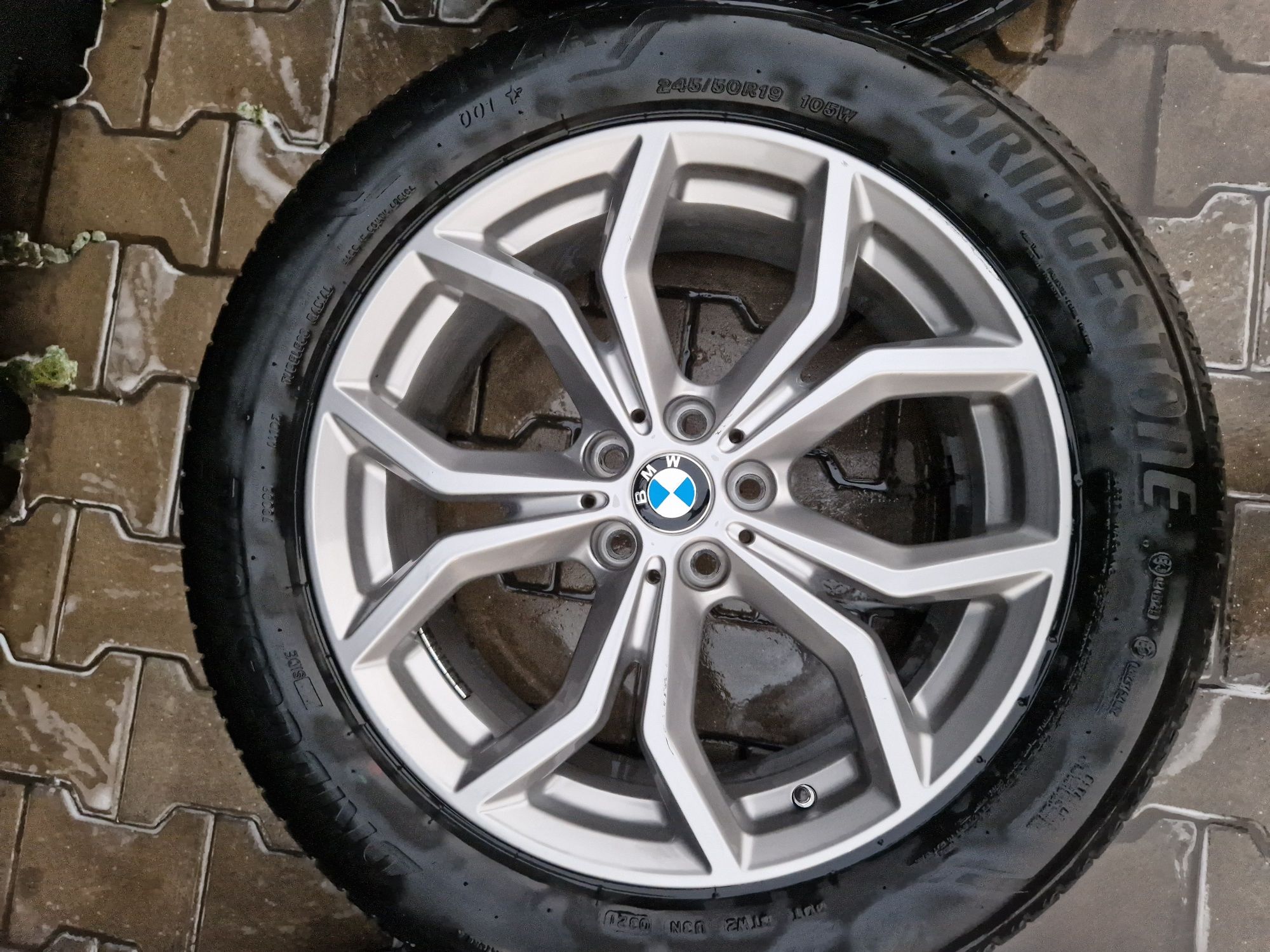 Oryginalne Koła BMW X3 G01 X4 G02 245/50R19 105W Bridgestone 21r.