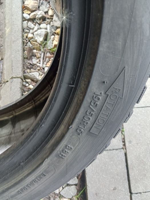 2x Opony Używane Całoroczne 195/50R16 Michelin