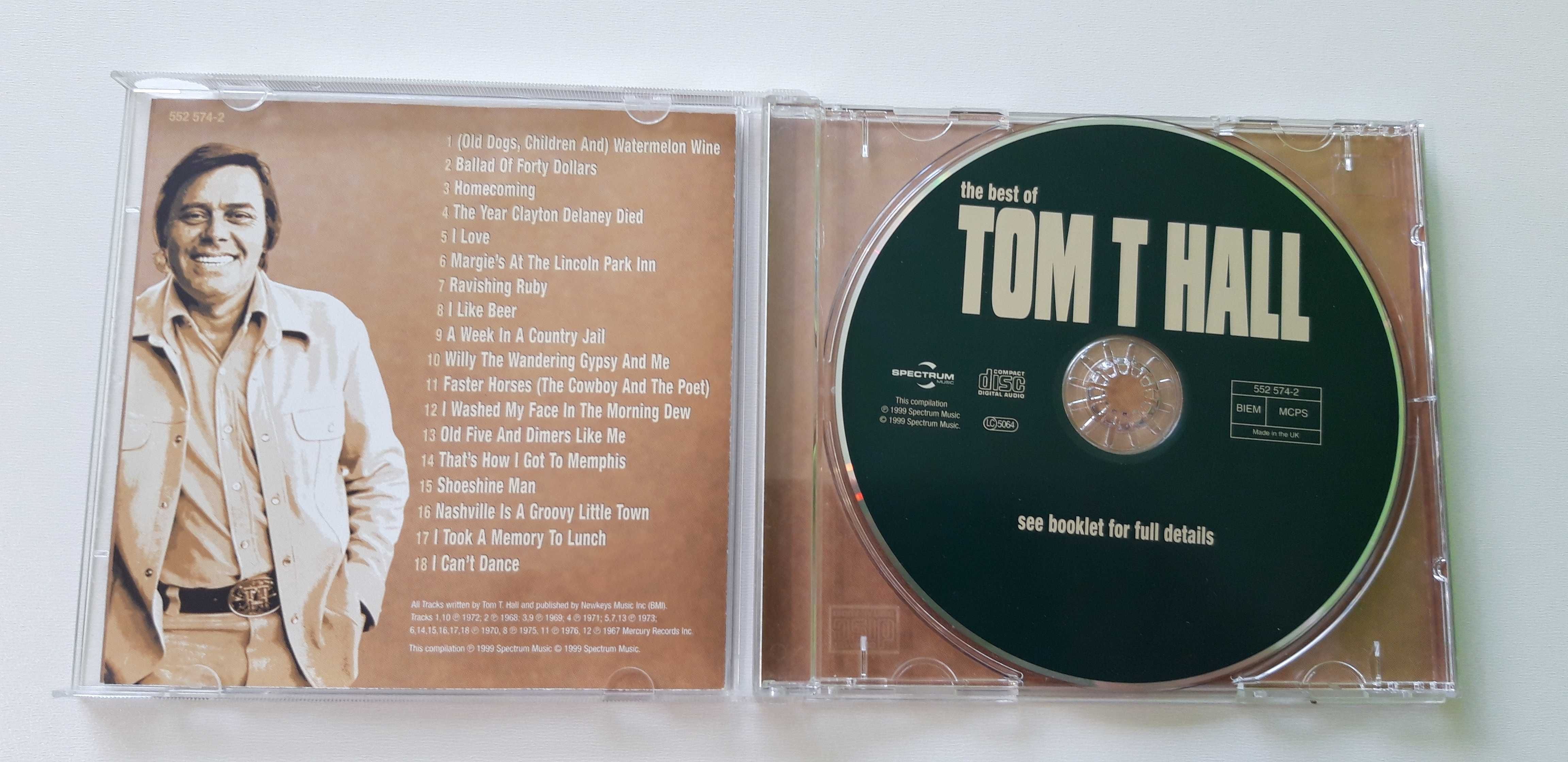 Płyta cd Tom T Hall  the best of  nr143