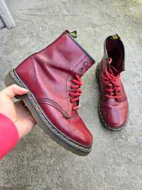 Buty damskie glany trapery bordowe dr.martens rozmiar 36