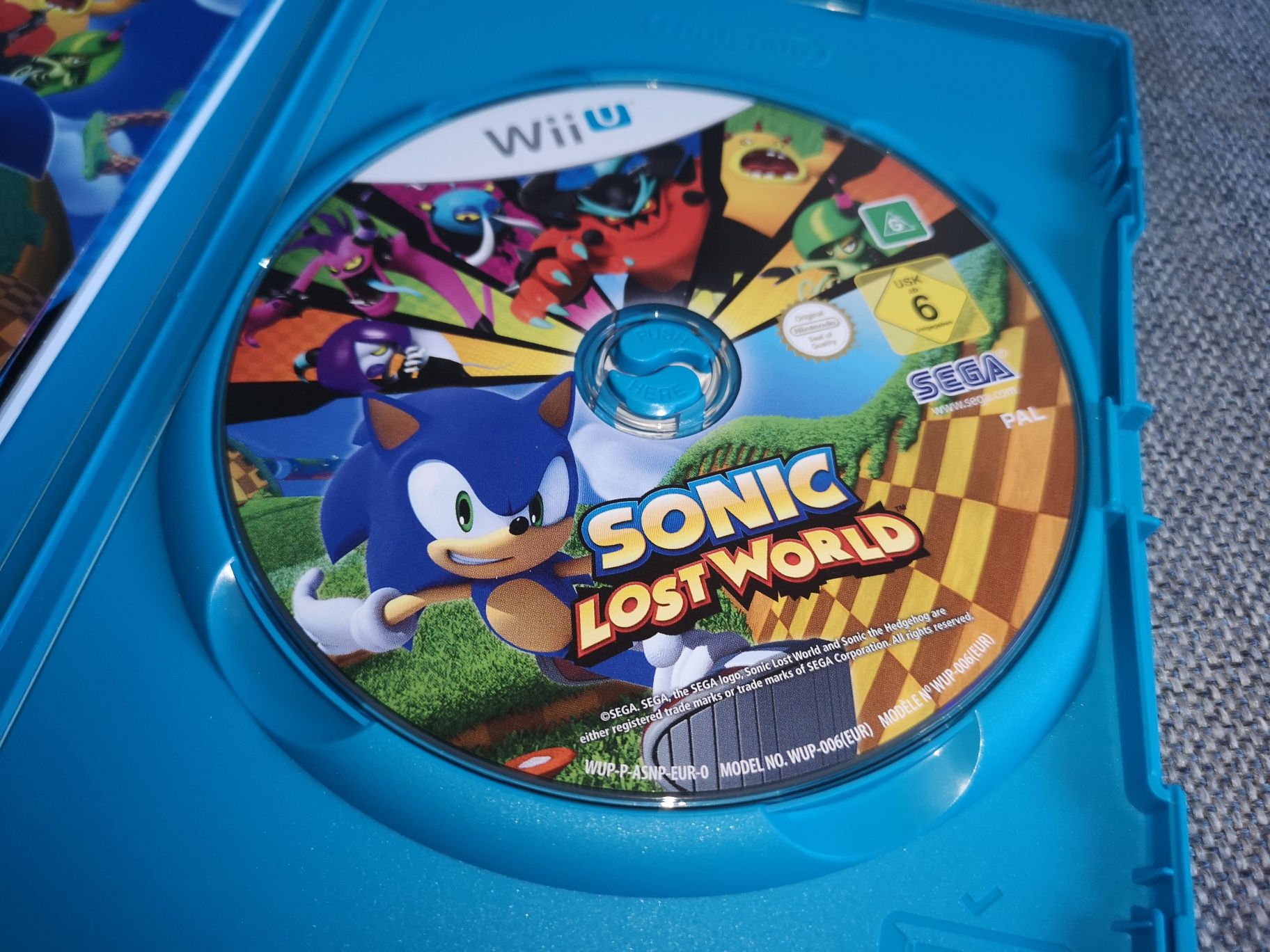 Sonic Lost World Wii U Nintendo gra ANG (stan bdb+) sklep Ursus