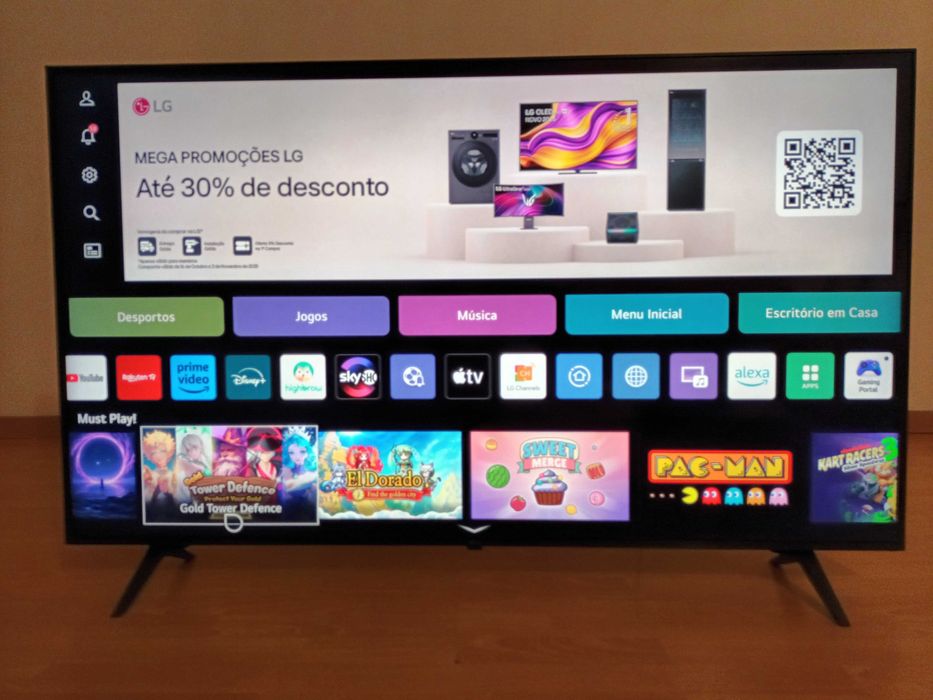 TV SMART 55 Polegadas Ultra HD