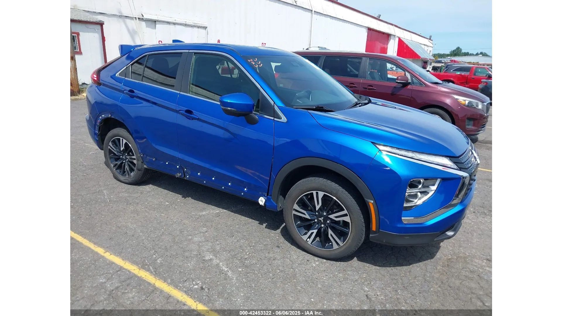 Mitsubishi Eclipse Cross Bogate wyposażenie/4x4/Nieduże uszkodzenia/