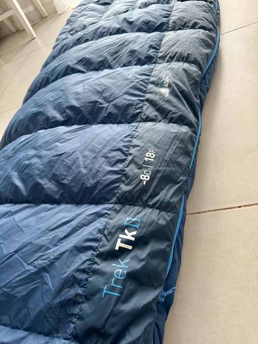 Спальний мішок, Trek TkII (-1/-8°C), Sea to Summit Спальник пуховий