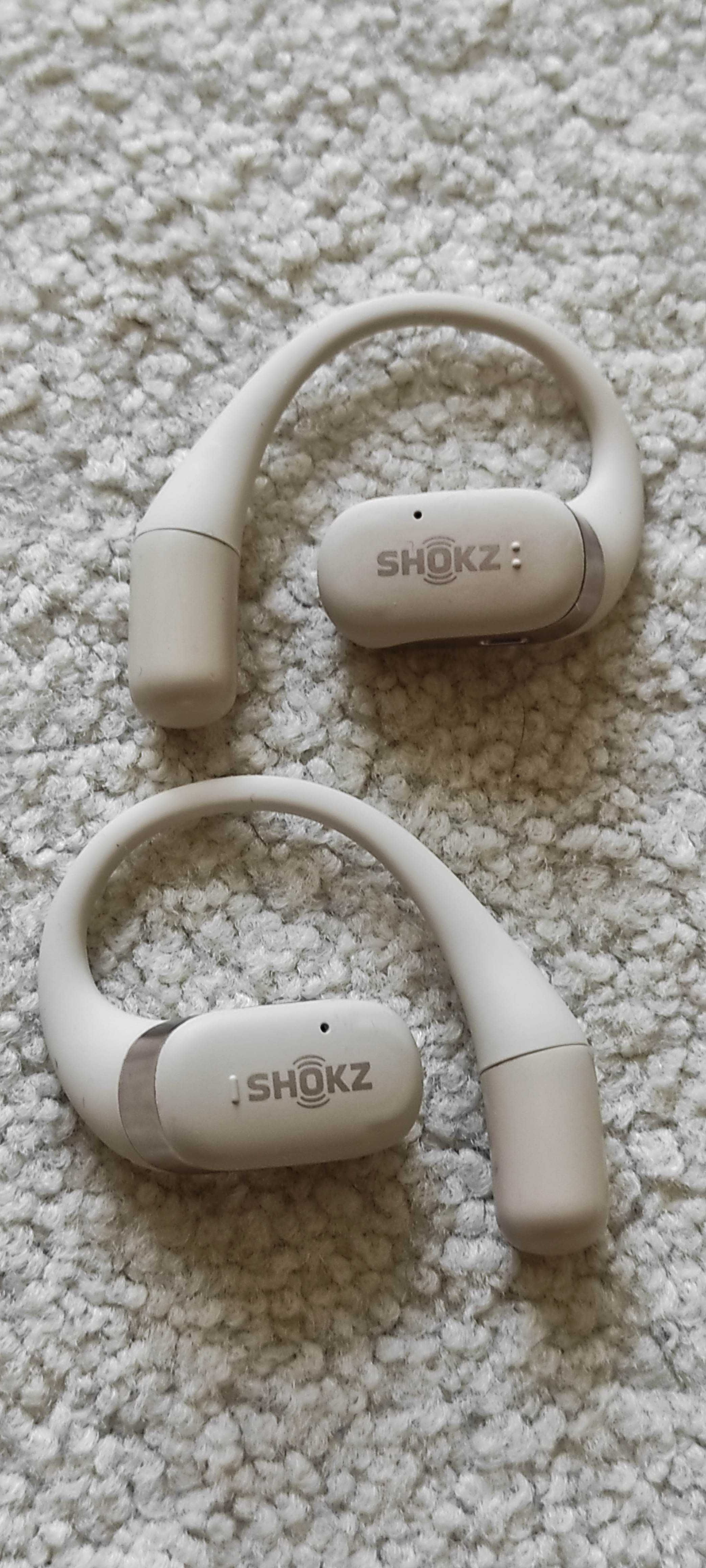 Słuchawki Shokz OpenFit beżowe