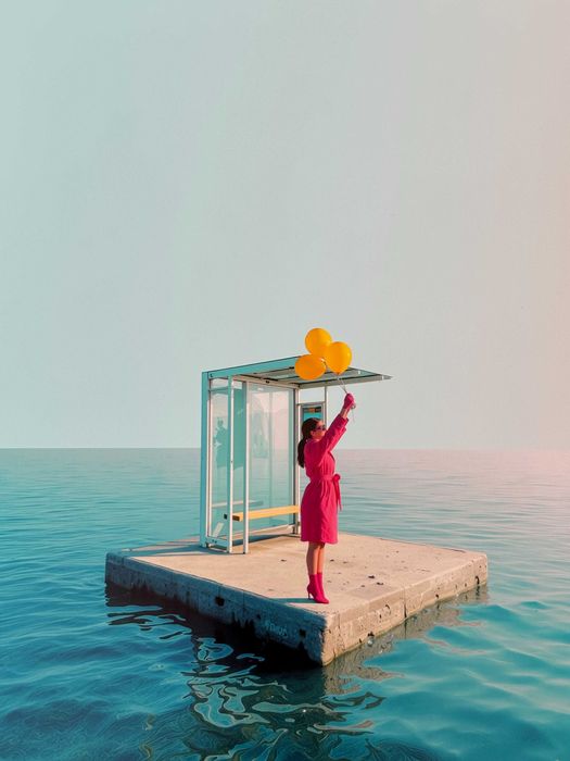 Never Miss the Bus by Téber