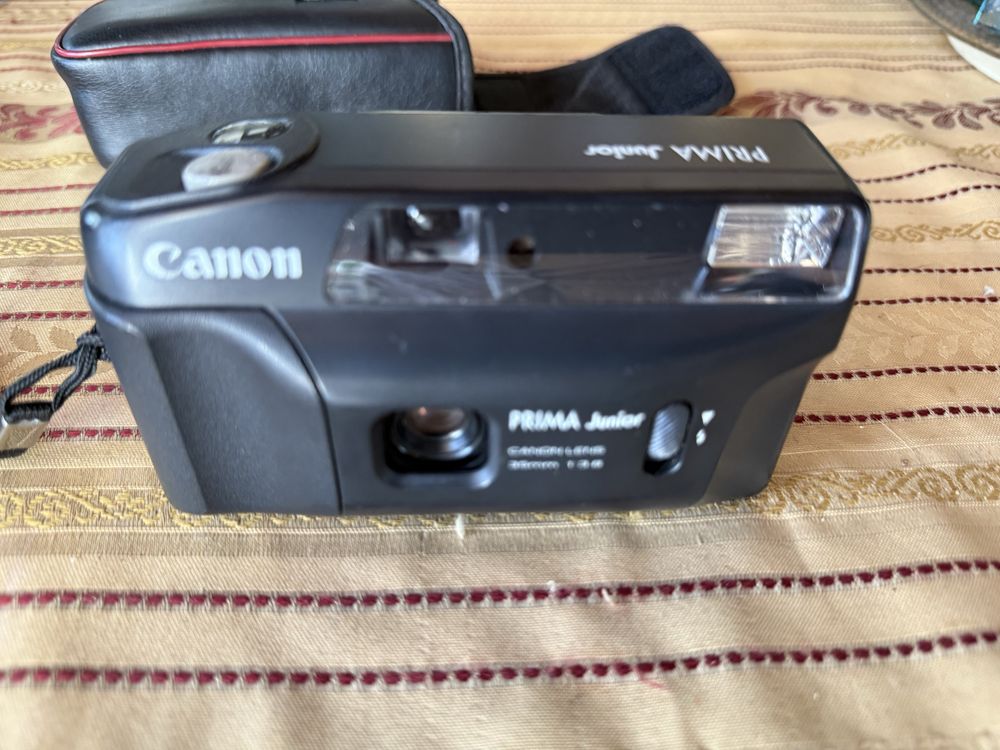 Canon Prima Junior – Câmara Analógica 35mm Compacta | c/ bolsa